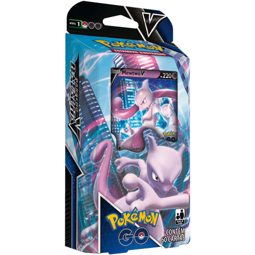 Carta Pokémon - Mewtwo-V 72/78 - Pokémon Go - Copag Escala Miniaturas by  Mão na Roda 4x4