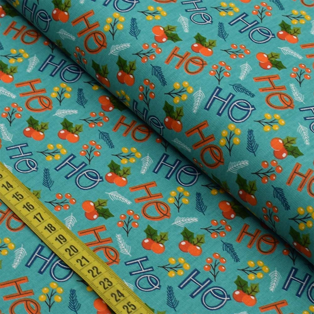 Tecido Patchwork Circulo Natal 440612 2645 Ho Ho Ho 0,48x1,50mts