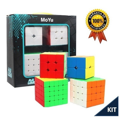 Kit 12 Cubo Mágico Clássico Original Colorido Prenda Atacado em Promoção na  Americanas