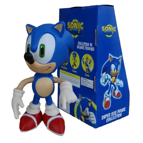 Boneco Sonic Articulado Grande Brinquedo em Promoção na Americanas