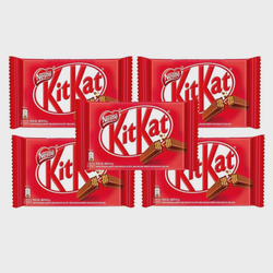 Kit 5 choc kit kat ao leite 41,5G nestle é boa?