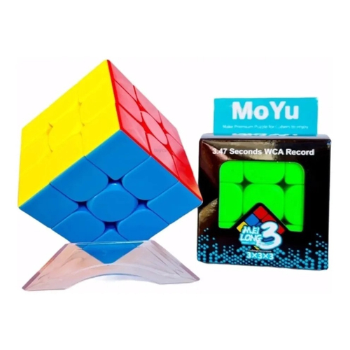 Cubo Mágico Profissional 3x3x3 qiyi Warrior W - original no Shoptime