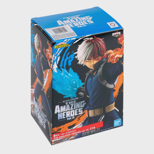 Estátua Banpresto My Hero Academia The Amazing Heroes Vol.15 - Shoto  Todoroki