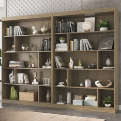 Conjunto 2 Estantes para Livros Home Office 240cm Espresso Móveis Menor preço em Conjunto 2 Estantes para Livros Home Office 240cm Espresso Móveis