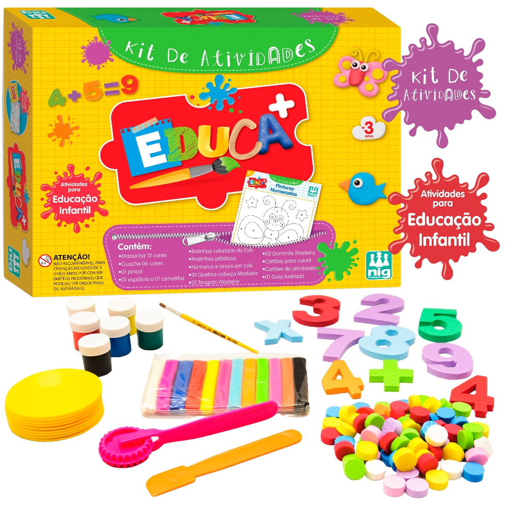 Kit pedagógico em Eva, Jogos pedagógicos