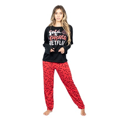 Pijama Adulto Netflix  Elo7 Produtos Especiais