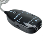 Guitar Link Usb - Preto - Adaptador De Guitarra Para Pc