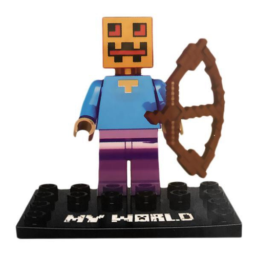 Brinquedo Boneco Minecraft My World Compatível Lego- Creeper em Promoção na  Americanas