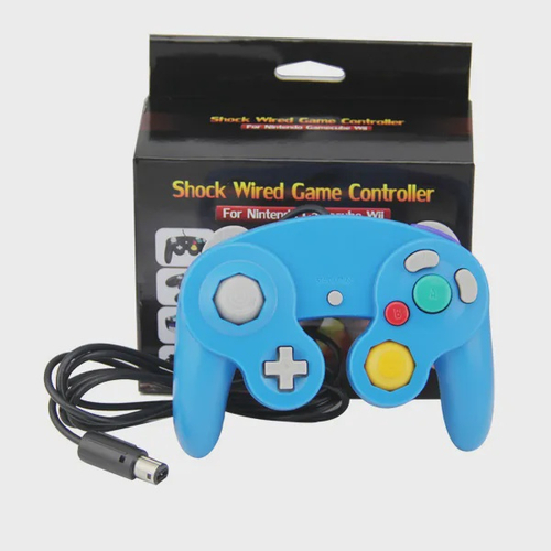 Controle Para Game Cube Nintendo Wii/U Switch Computador Azul em Promoção  na Americanas