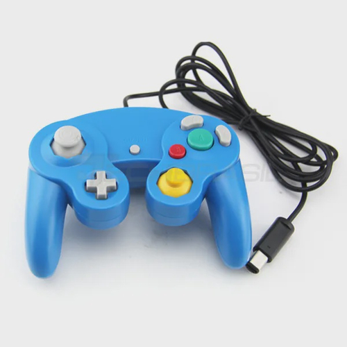 Controle Para Game Cube Nintendo Wii/U Switch Computador Azul em Promoção  na Americanas