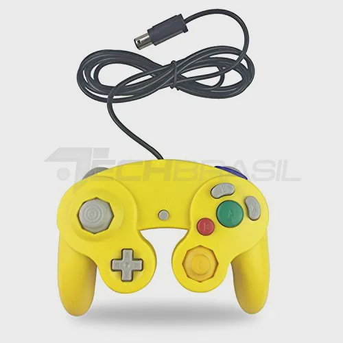 Controle Para Game Cube Nintendo Wii/U Switch Computador Vermelho em  Promoção na Americanas