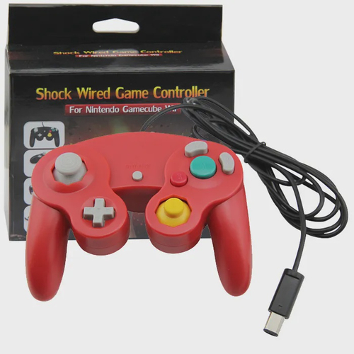 Controle Para Game Cube Nintendo Wii/U Switch Computador Vermelho em  Promoção na Americanas