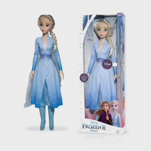 Boneca Elsa Grande Articulada 82 Cm - Disney Frozen 2 Oferta