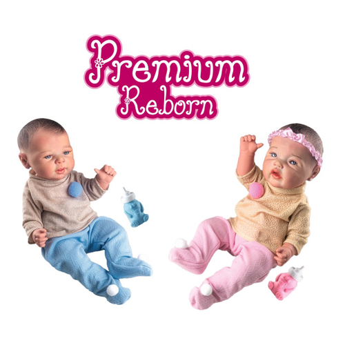 Boneca Bebê Reborn Recem Nascida Baby Alive Realista lol no Shoptime