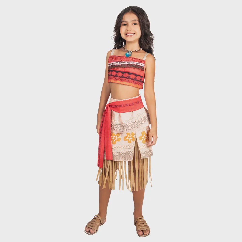 Fantasia completa da Moana + colar - Desapegos de Roupas quase novas ou  nunca usadas para bebês, crianças e mamães. 975728