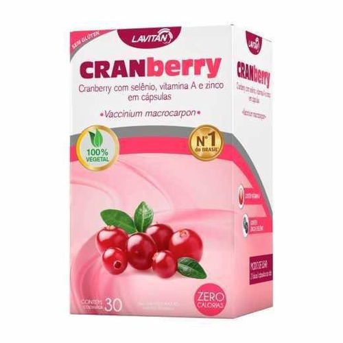 Kit com 6 - Lavitan Cranberry com 30 Capsulas 0 Autentic0 no Shoptime