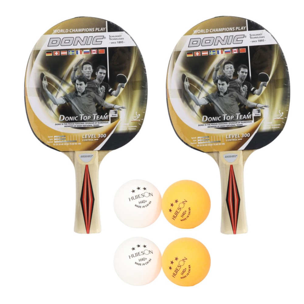 Kit 2 Raquete Tenis De Mesa Ping Pong Profissional + Brinde