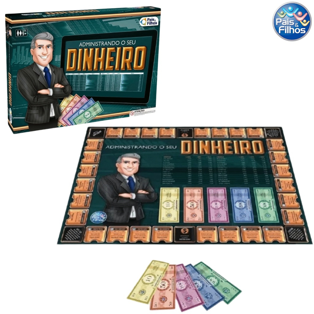 Jogo Administrando o seu Dinheiro - Pais & Filhos