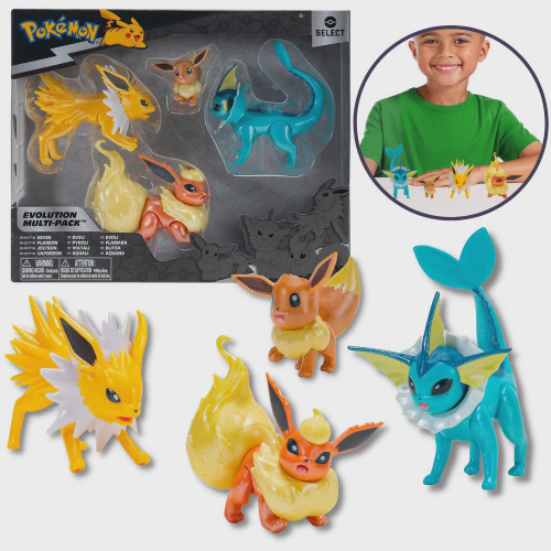 Pelúcia Pokémon Figura Eevee 17 cm - Wct Sunny Licenciada - JP Toys -  Brinquedos e Actions Figures para todas as idades