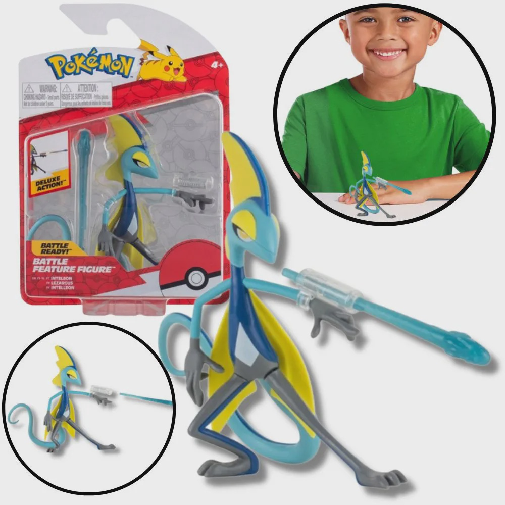 Brinquedo Pokemon Figuras Salandit E Pikachu Sunny 1947 em Promoção na  Americanas