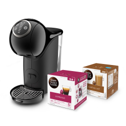 Cafeteira Genio S Plus Preta Automática (220v) + 32 Cápsulas Nescafe Dolce Gusto Menor preço em Cafeteira Genio S Plus Preta Automática (220v) + 32 Cápsulas Nescafe Dolce Gusto