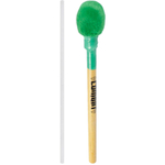 Baqueta Spanking Combat Verde para Zabumba com Bacalhau