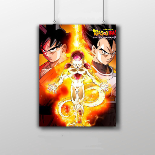 Placa Decorativa - Dragon Ball Super Personagens