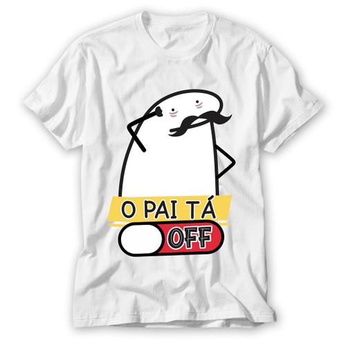 Camiseta flork meme dia dos pais Futebol + cerveja = meu Pai em