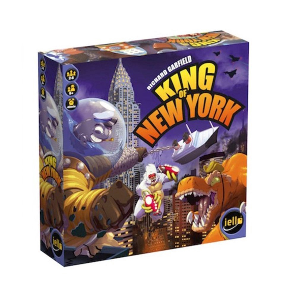 King of New York - Jogo de Tabuleiro - Galápagos Jogos (em português)