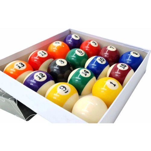 Bolas Nacionais 50mm Numeradas De Mesa Sinuca Bilhar Snooker