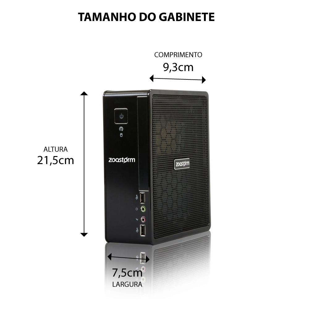 Mini Pc Cpu Computador Intel i5 4gb ram SSD120gb c/ NFe em Promoção na  Americanas
