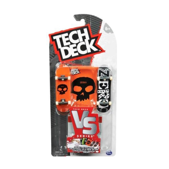 Kit 2 Skate De Dedo Tech Deck Com Obstáculo Cards Brinquedo:Disorder