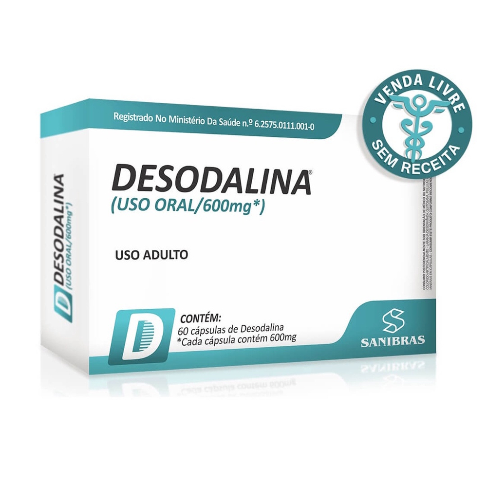 DESODALINA - USO ORAL/600MG