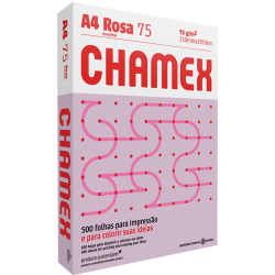 Papel Chamex Rosa A4 75g Pacote 500 folhas é boa?