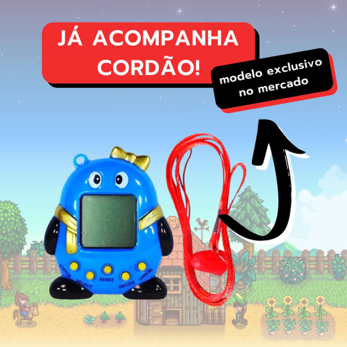 Bichinho Virtual Tamagoch 168 Pets Para Cuidar Várias Cores em Promoção na  Americanas