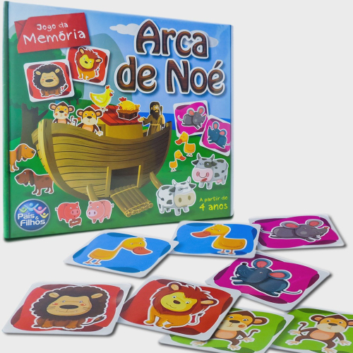 2785 - Jogo da Memória Arca de Noé