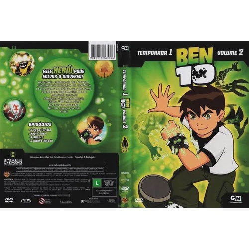 Dvd Ben 10 Omniverse Temporada 1 Vol. 1 - Original e Lacrado em Promoção na  Americanas