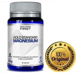 Gold Standard Magnesium 1 pote Doctor's First Original é boa?