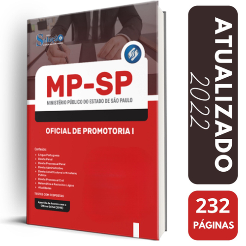 Apostila Concurso MP SP - Oficial de Promotoria 1 - Solução Cursos e  Concursos