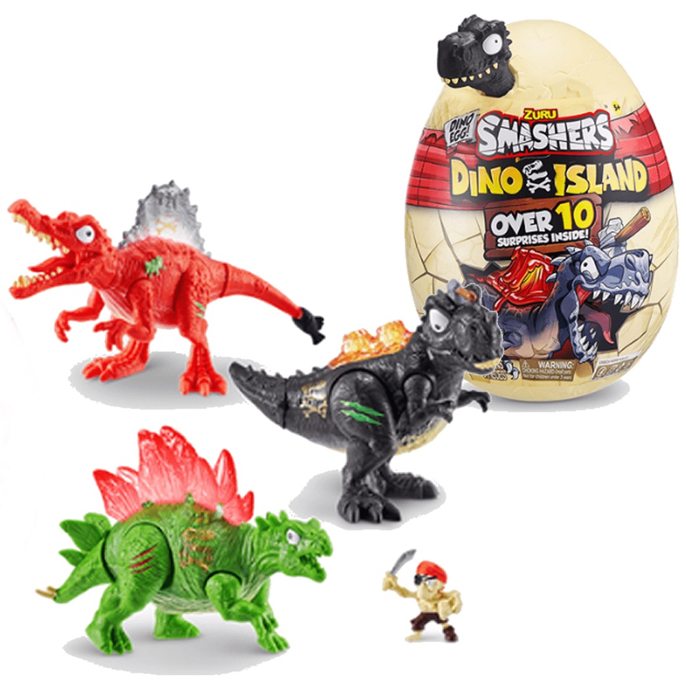 Smashers Ovo Dino Ilha Dos Dinossauros Grande - Blanc Toys - Felicidade em  brinquedos