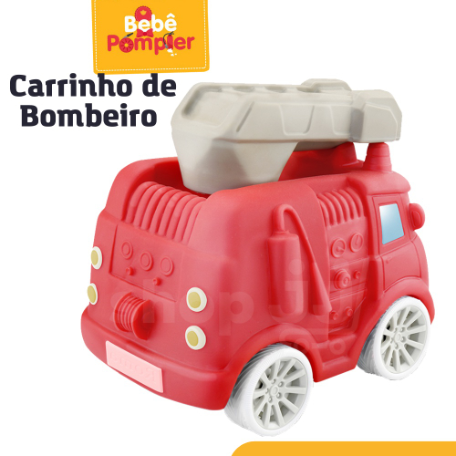 Caminhão Menino Corpo Bombeiro Brinquedo Infantil Lança Água