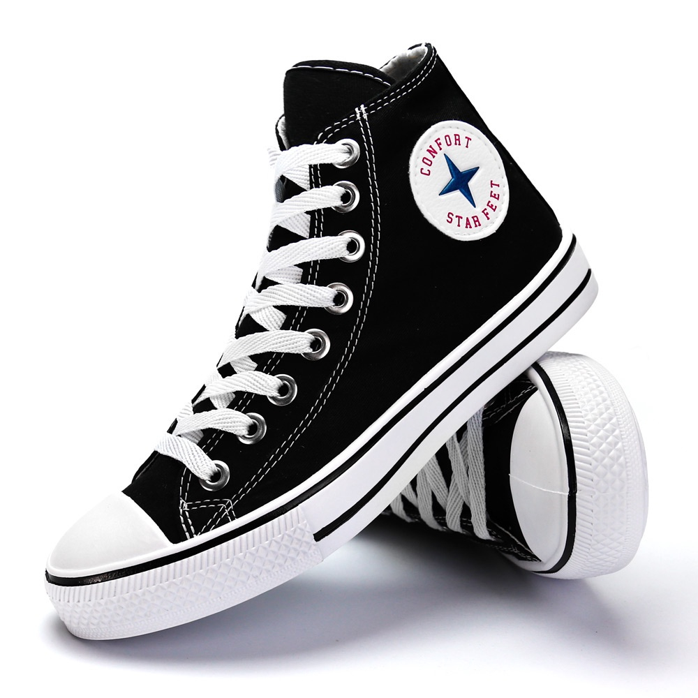 Tênis Feminino Casual Cano Alto Renew Star Feet