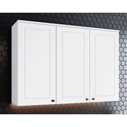 Menor preço em Armário de Cozinha Henn Aéreo 120cm Branco