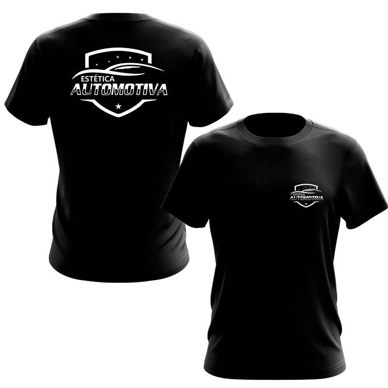 Camiseta Est Tica Automotiva Uniforme Profissional Servi O Em Promo O