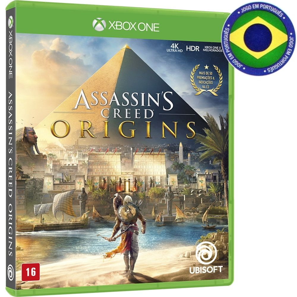 Quase 20 minutos de Assassins's Creed Origins na glória do 4K no Xbox One X