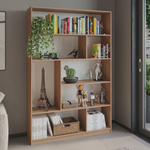 Estante para Livros Biblioteca 1,8x1,2m Seattle Yescasa