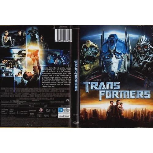 Transformers 1 2 3 4 E 5 Dvd Originais Lacrados