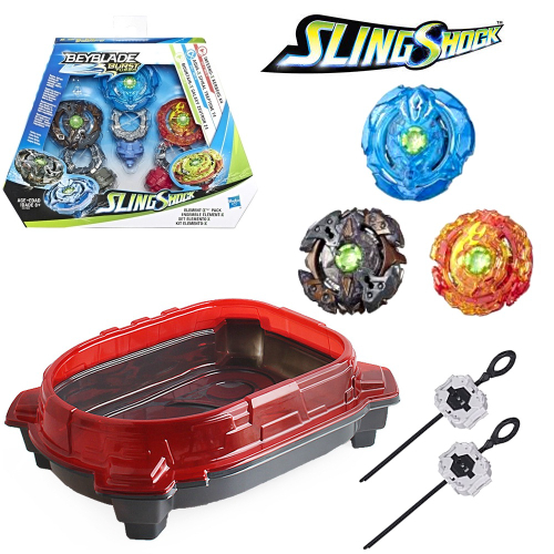 Kit Beyblade Metal 5d Brinquedo 4 Peões Led Toys - Carrefour