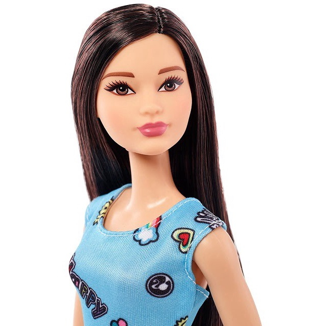 Boneca Barbie Fashion & Beauty com Roupa de Banho Azul - Mattel