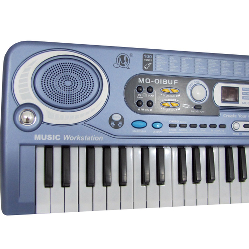 Teclado Infantil Musical 49 Teclas MQ-018FM 